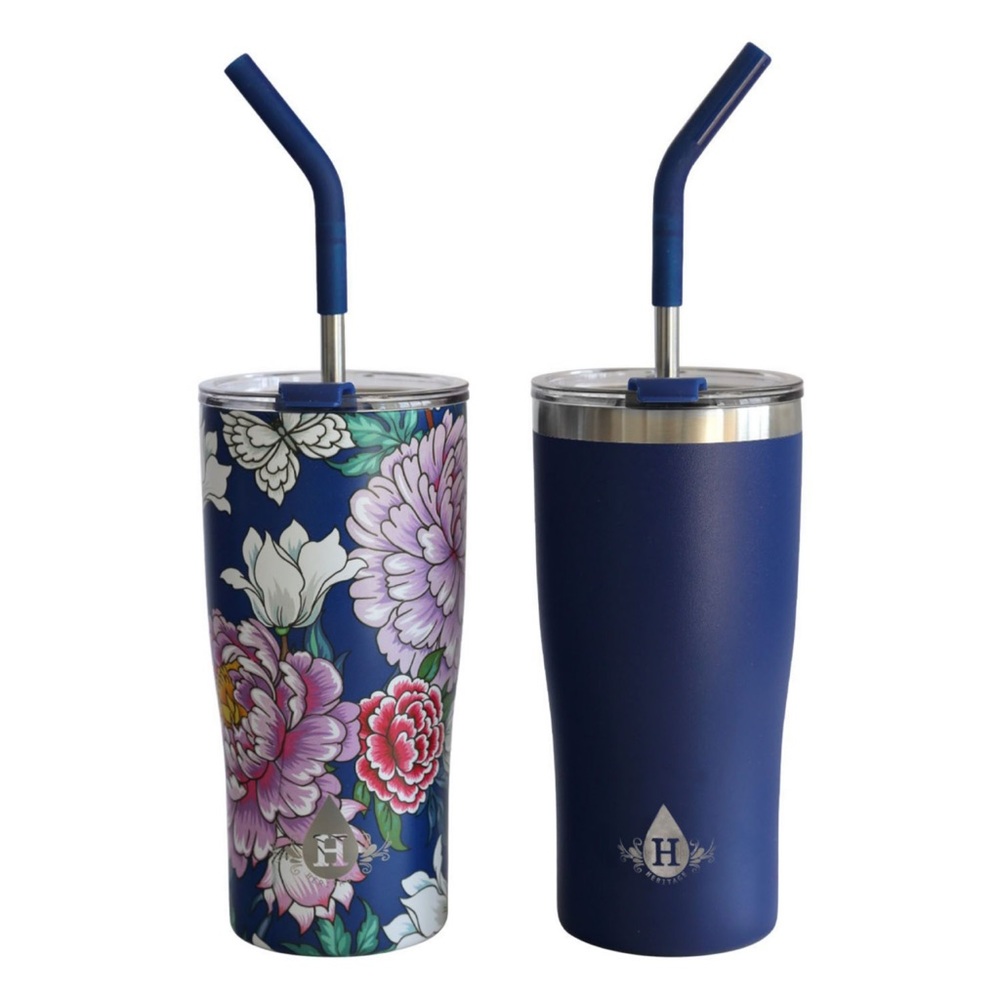 Heritage Stainless Steel Tumblers Set of 2-Pack - Picture 2 of 4
